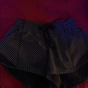 rare reflective lulu shorts